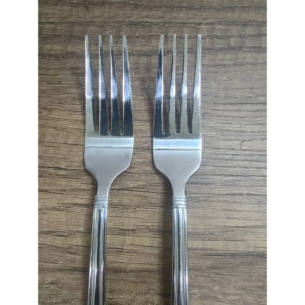 Towle Vienna Flatware Silverware Lot Of 2 Dinner Forks